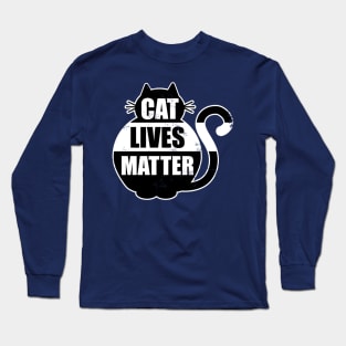 Cat Lives Matter Long Sleeve T-Shirt